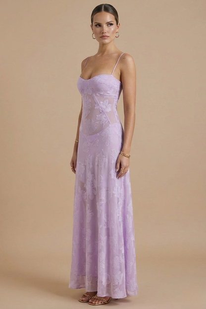 Laura | Fitted Waist Occasion Dress with Elegant Flattering Style