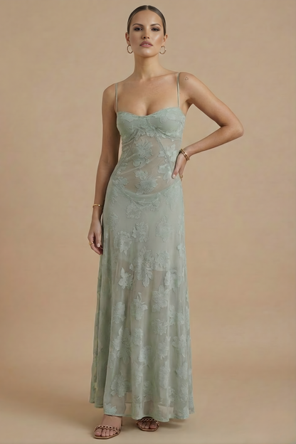 Laura | Fitted Waist Occasion Dress with Elegant Flattering Style
