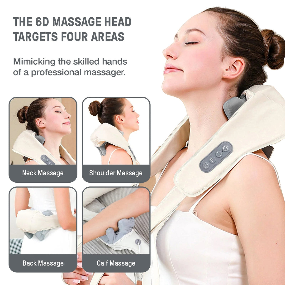 Neck & Shoulder Massager | 3D Pro Advanced Massage & Everyday Comfort