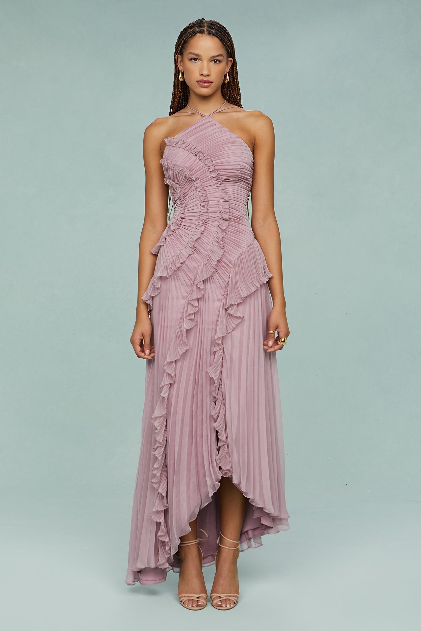 Kynleea | Elegant Halter Neck Dress Women Summer Collection