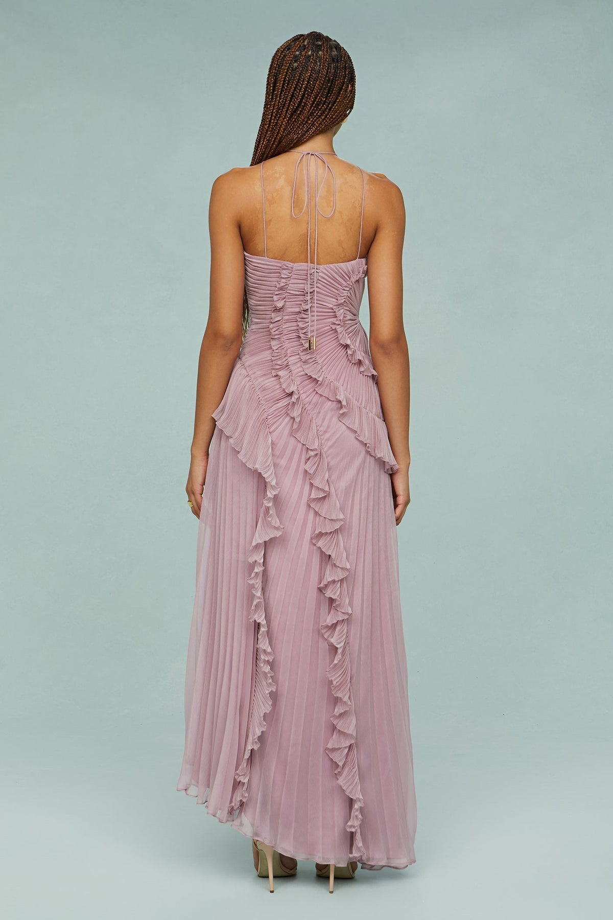 Kynleea | Elegant Halter Neck Dress Women Summer Collection