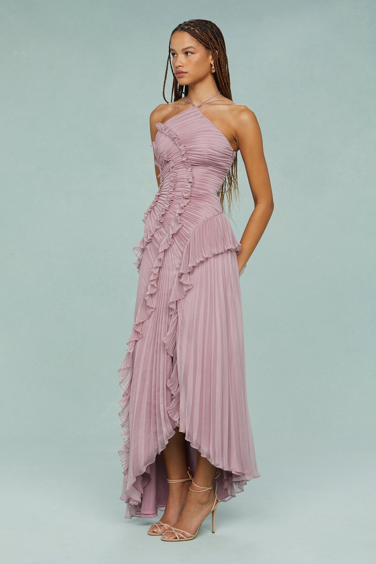Kynleea | Elegant Halter Neck Dress Women Summer Collection