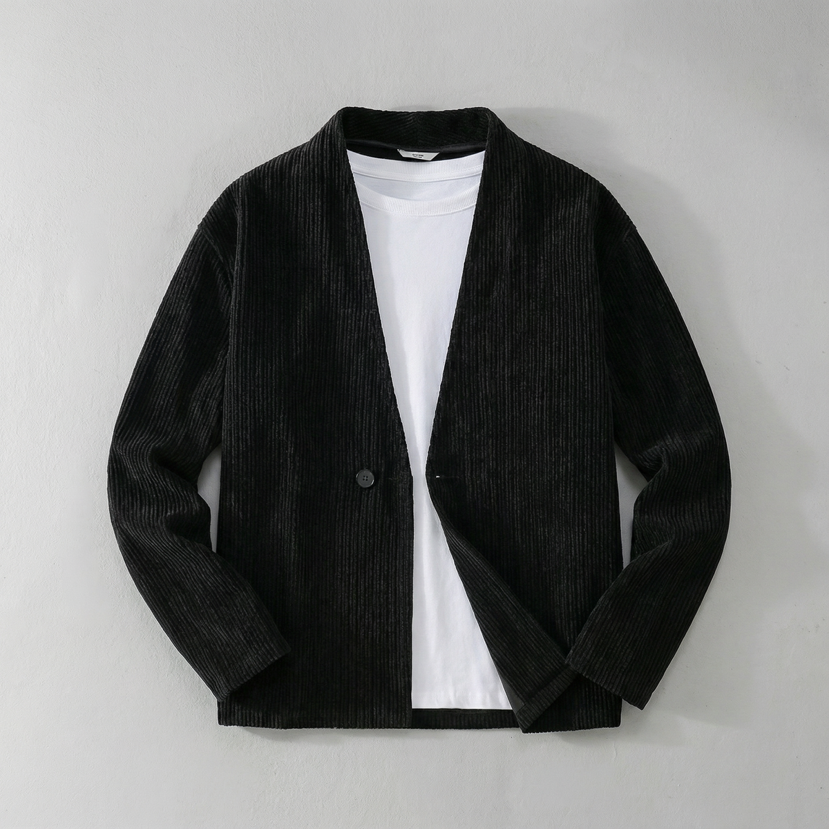 Men's Corduroy Jacket - Casual Button Front Outerwear