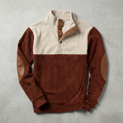 Men's Corduroy Shirt - Casual Button Down