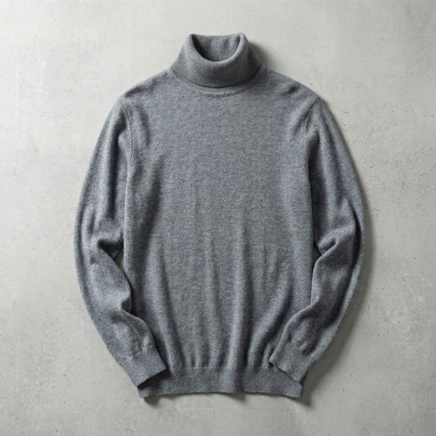 Men's Cashmere Turtleneck - Soft Knit Fall Sweater