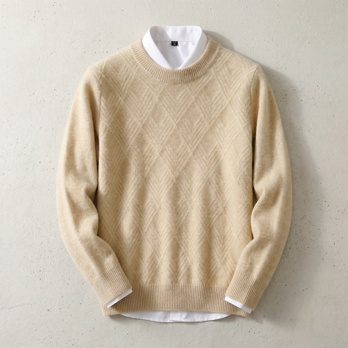 Men's Cashmere Sweater - Soft Knit Casual Pullover