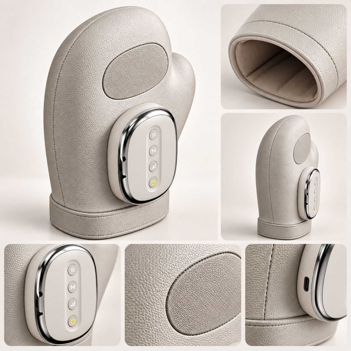 Air Compression Hand Massager with Heat – Electric Hand Massager