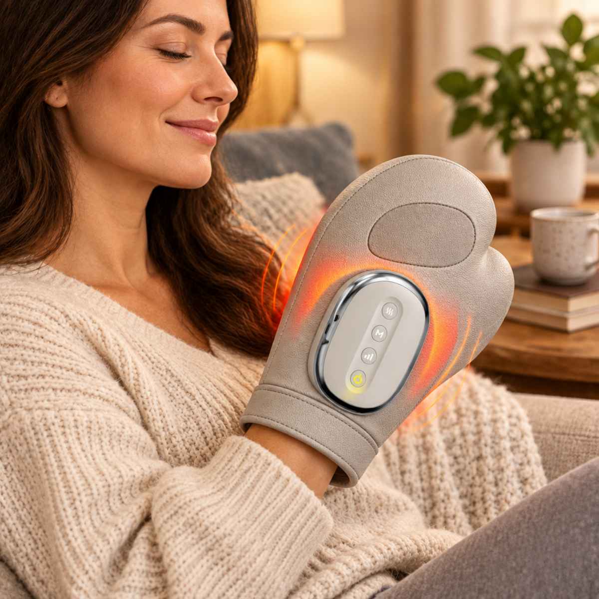 Air Compression Hand Massager with Heat – Electric Hand Massager