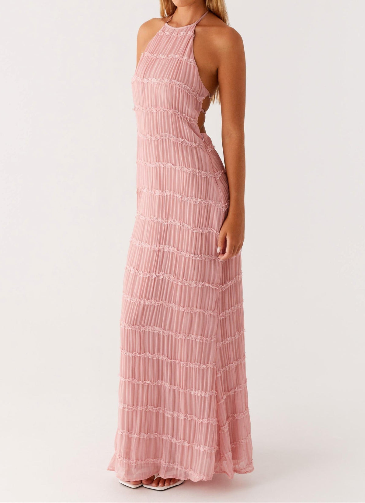 Ivynne | Halter Evening Dress Women with Elegant Design
