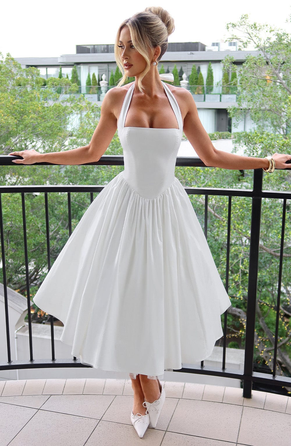 Aurelis | Women's Halter-Neck Cocktail Dress with Flattering Silhouette | Elegant Summer Style for Special Occasions 0