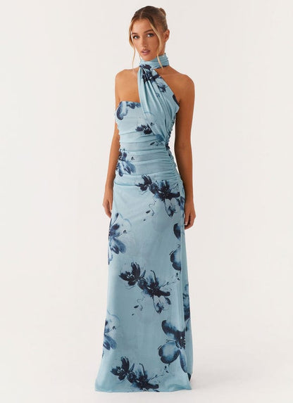 Aveloria | Floral Maxi Dress for Women with Flowing Silhouette | Elegant Summer Style 0
