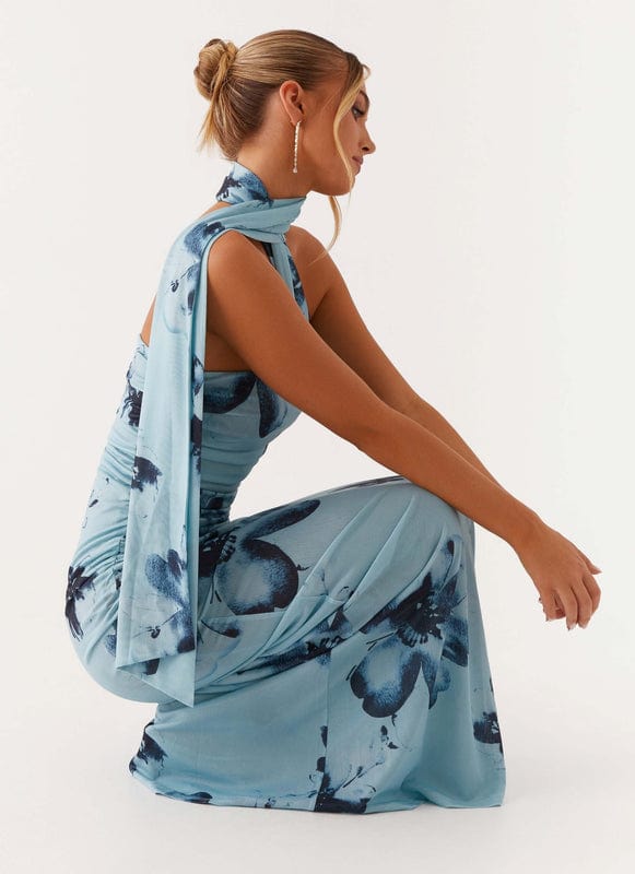 Aveloria | Floral Maxi Dress for Women with Flowing Silhouette | Elegant Summer Style 4