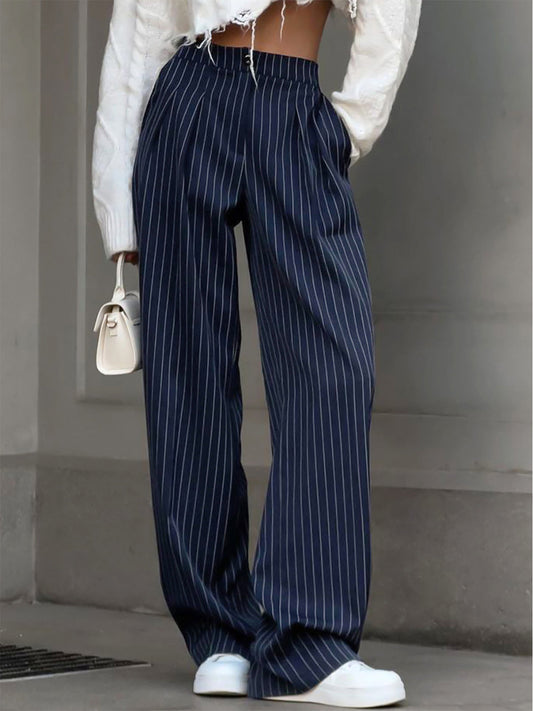 Jolessa | Women's Pleated Wide Leg Pants with Elegant Fashion Style
