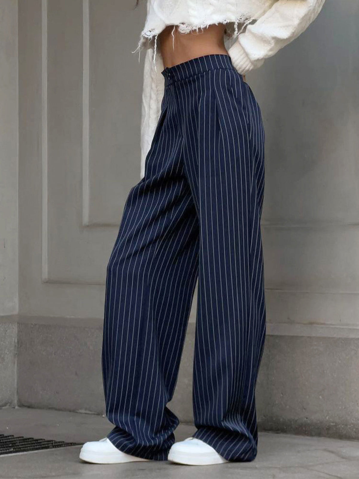 Jolessa | Women's Pleated Wide Leg Pants with Elegant Fashion Style