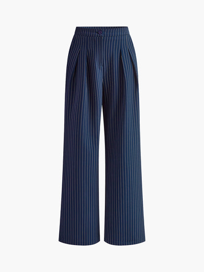 Jolessa | Women's Pleated Wide Leg Pants with Elegant Fashion Style