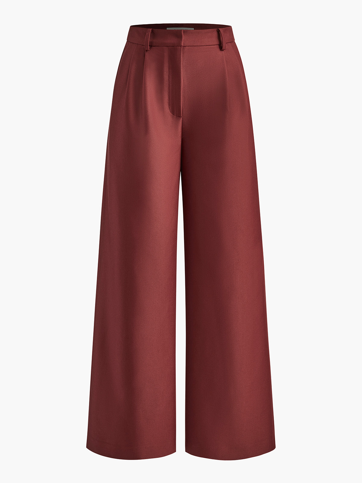 Grelisee | Women's Wide Leg High Waist Pants with Belted Waist Style