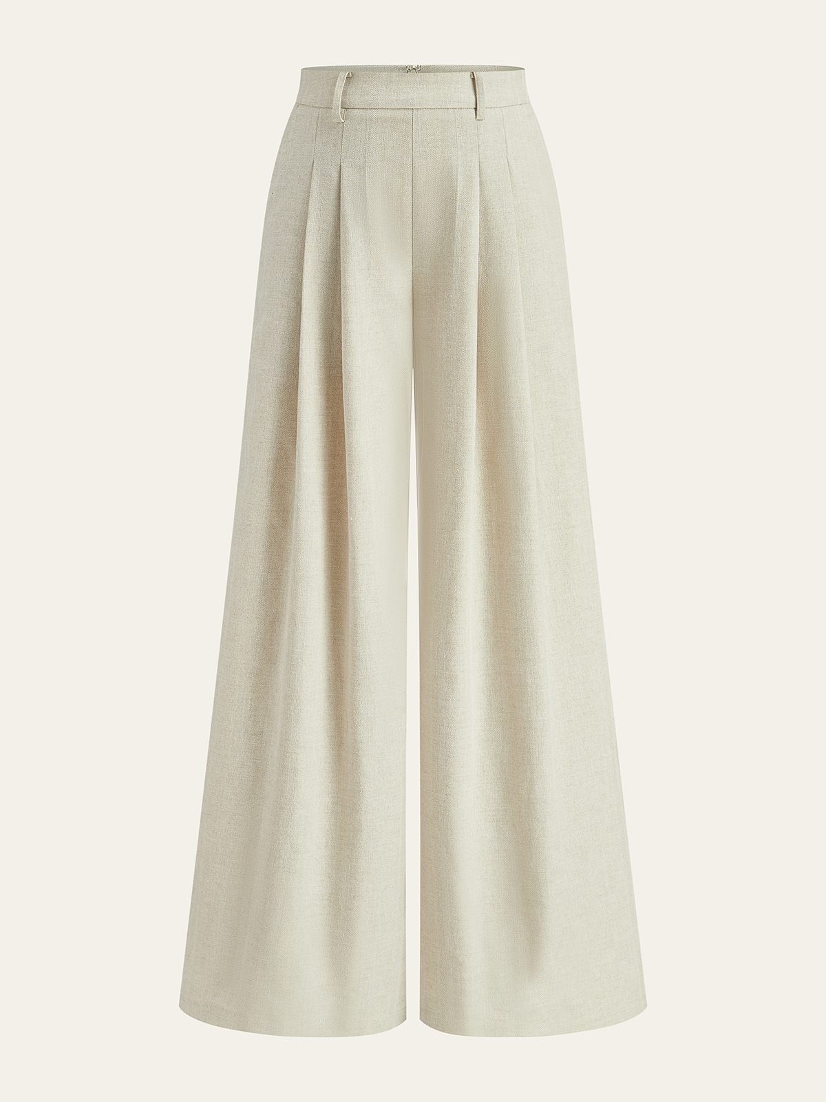 Olyrie | Women's Long Wide Leg High Waist Pants with Relaxed Style