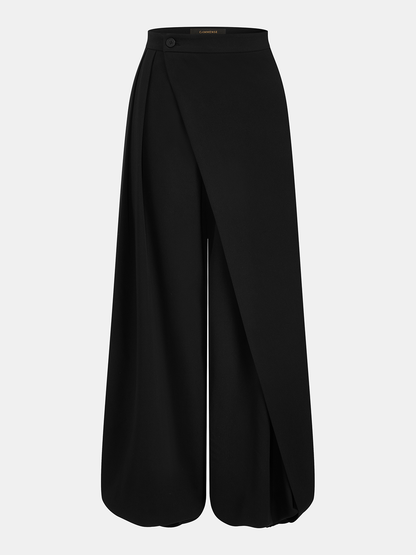Lorvyn | Women's Casual High Waist Wide Leg Pants for Everyday Wear