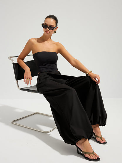 Lorvyn | Women's Casual High Waist Wide Leg Pants for Everyday Wear