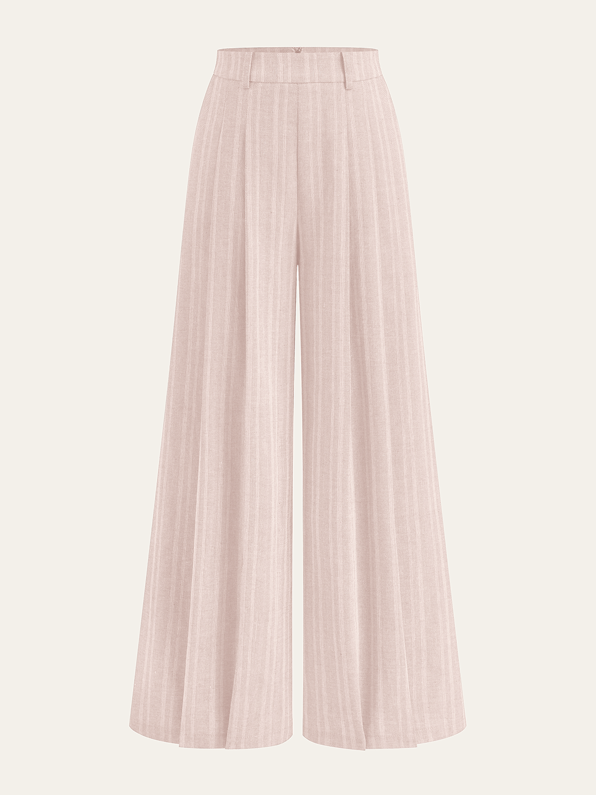 Olyrie | Women's Long Wide Leg High Waist Pants with Relaxed Style