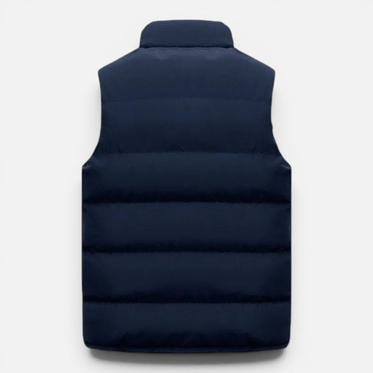 Men's Quilted Puffer Vest - Lightweight Insulated Zip Up