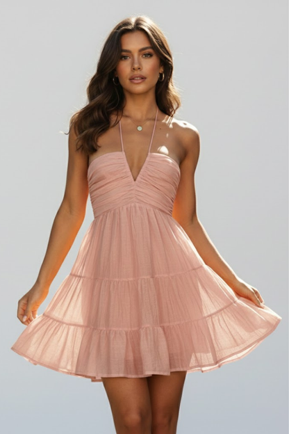 Rosavelle | Corset Bodice Mini Party Dress Women Elegant Look
