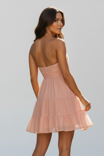 Rosavelle | Corset Bodice Mini Party Dress Women Elegant Look