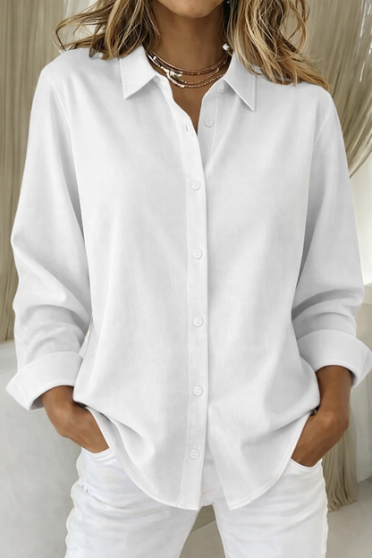 Luxley | Women's Flattering Collared Blouse with Elegant Style