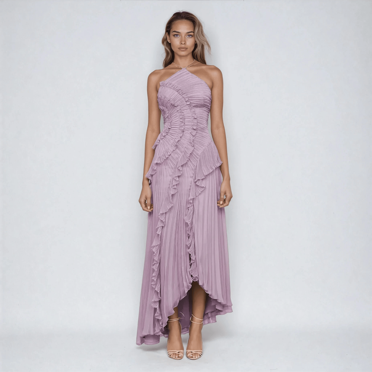 Elaria Collection | Floral Maxi Dress with Ethereal Silhouette | Elegant Long Dress for Summer Events 0