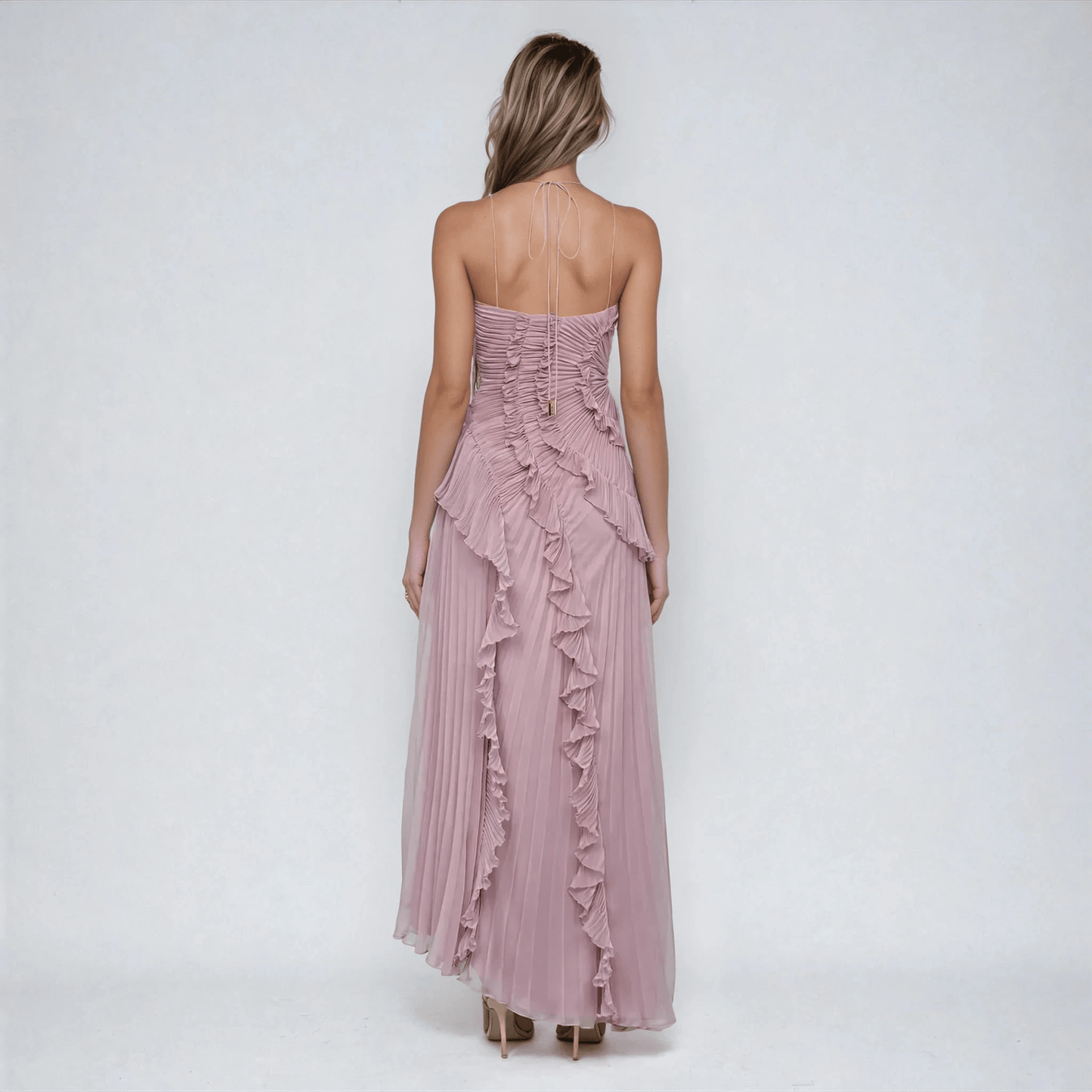 Elaria Collection | Floral Maxi Dress with Ethereal Silhouette | Elegant Long Dress for Summer Events 2