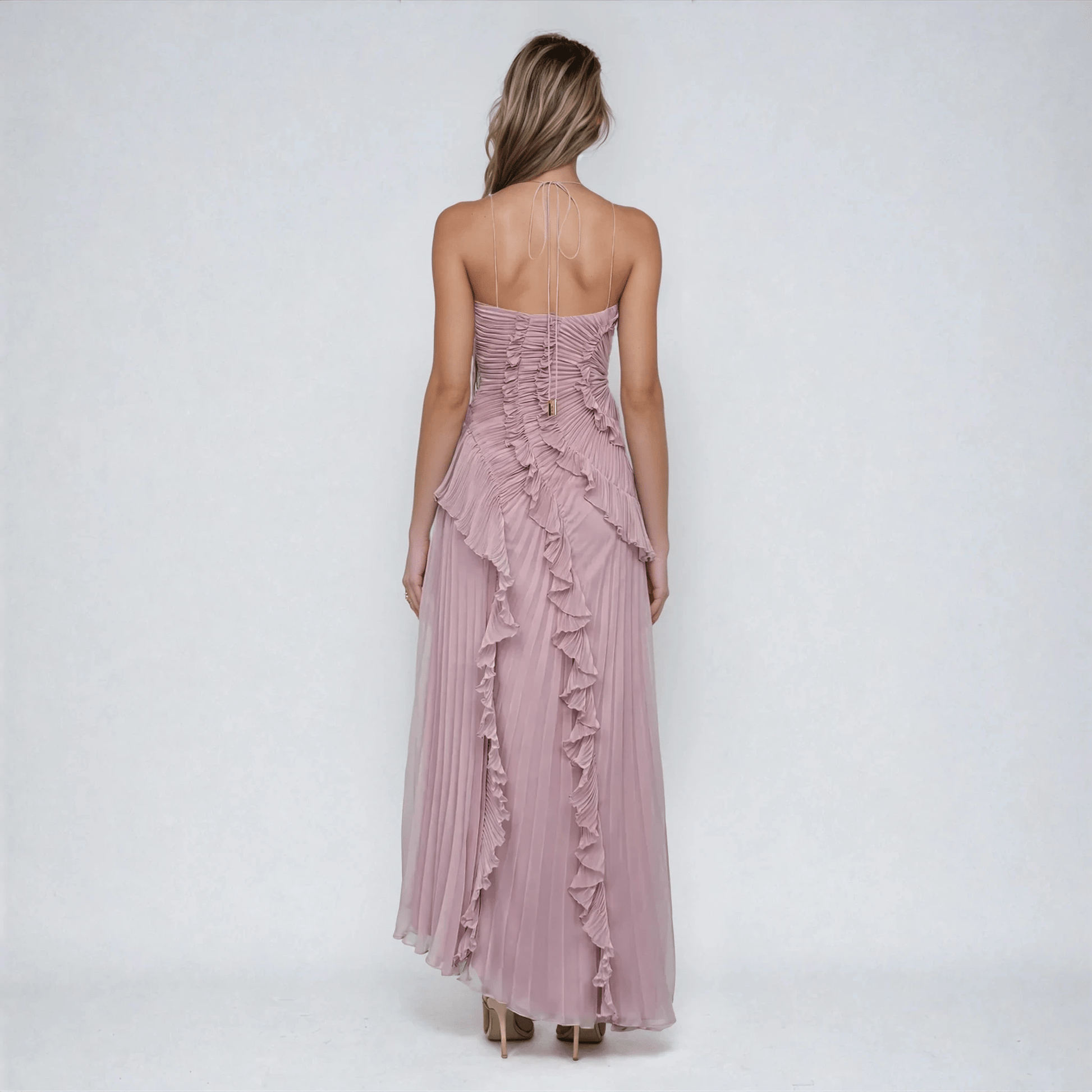 Elaria Collection | Floral Maxi Dress with Ethereal Silhouette | Elegant Long Dress for Summer Events 2
