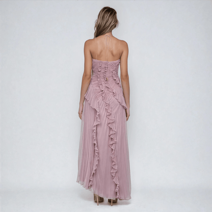 Elaria Collection | Floral Maxi Dress with Ethereal Silhouette | Elegant Long Dress for Summer Events 2