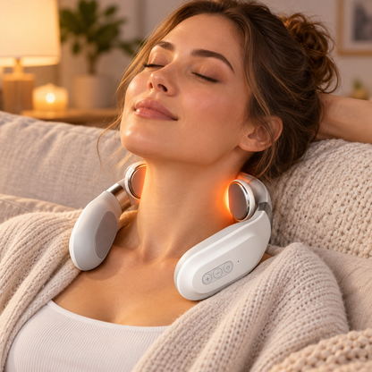 Cordless Neck & Shoulder Massager – Portable Vibrating Massager