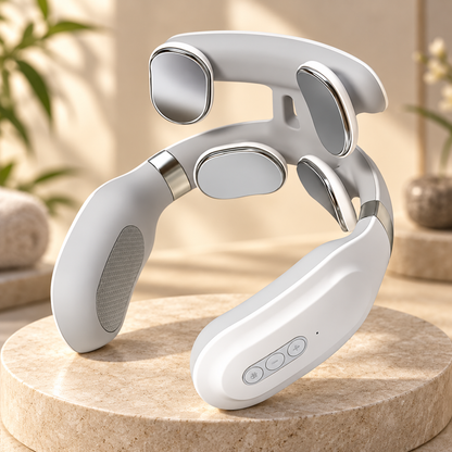 Cordless Neck & Shoulder Massager – Portable Vibrating Massager