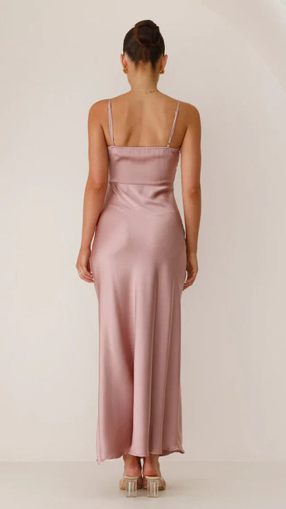 Elegant Collection | Floral Maxi Dress with High Side Slit | Lightweight Long Dress for Effortless Summer Style 8