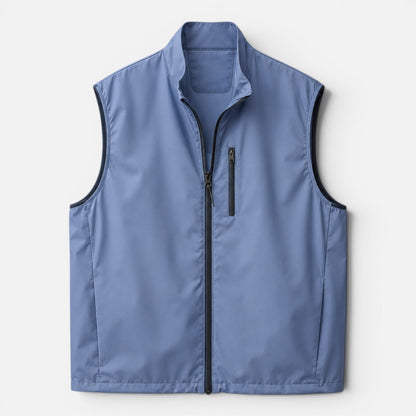 Men's Softshell Vest - Lightweight Full Zip Outdoor