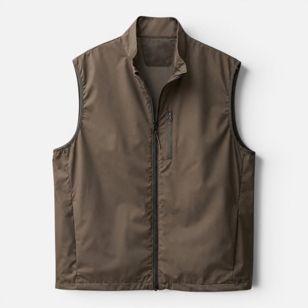 Men's Softshell Vest - Lightweight Full Zip Outdoor
