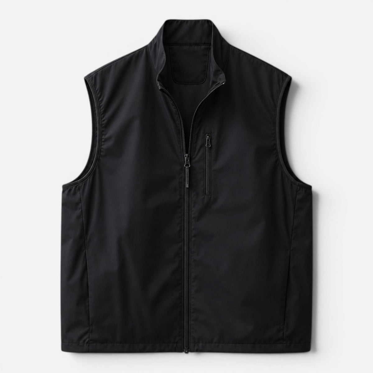 Men's Softshell Vest - Lightweight Full Zip Outdoor