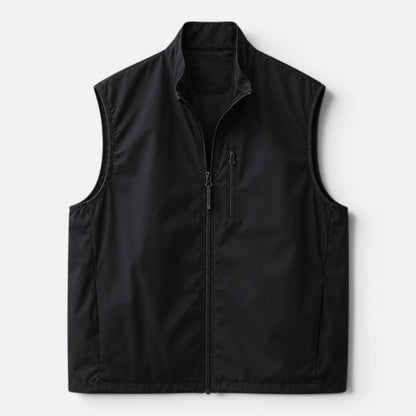 Men's Softshell Vest - Lightweight Full Zip Outdoor
