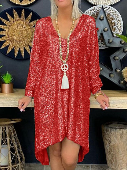 Cassidly | Loose Sequin Dress Summer