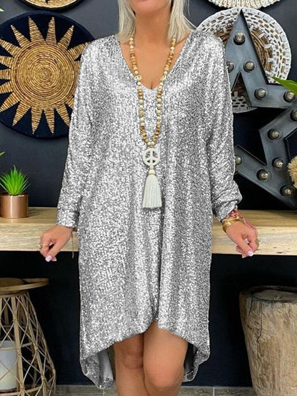 Cassidly | Loose Sequin Dress Summer