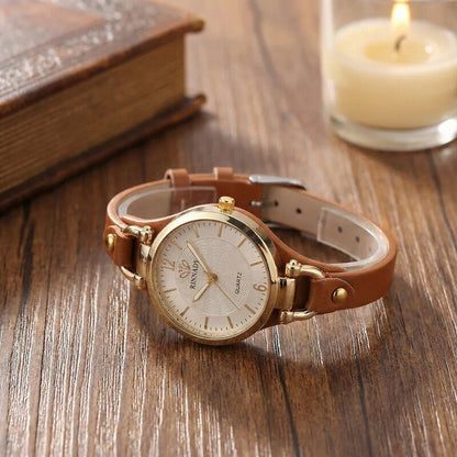 Women’s Elegant Quartz Watch – Classic Analog Wristwatch for Everyday Wear