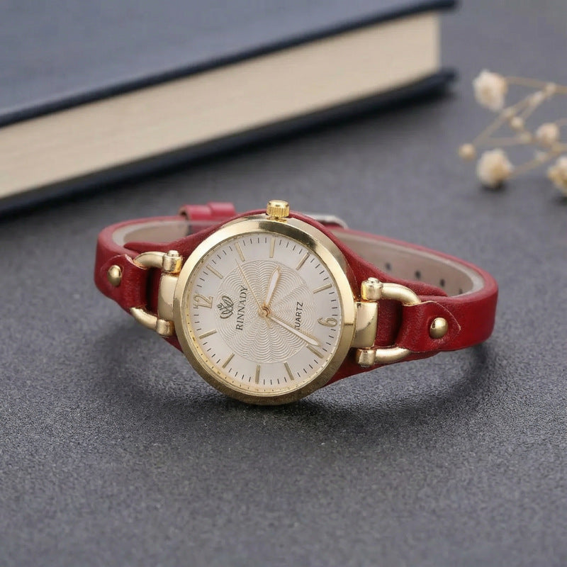 Women’s Elegant Quartz Watch – Classic Analog Wristwatch for Everyday Wear