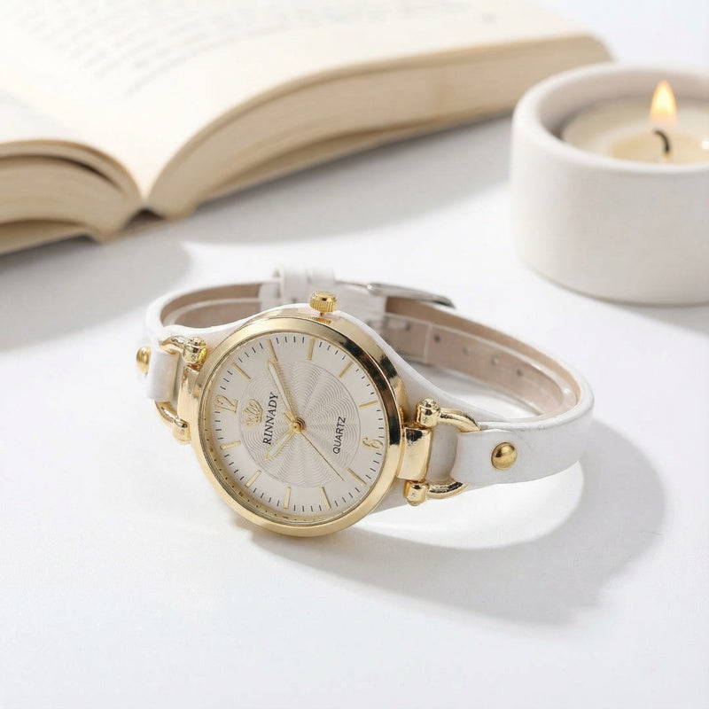 Women’s Elegant Quartz Watch – Classic Analog Wristwatch for Everyday Wear