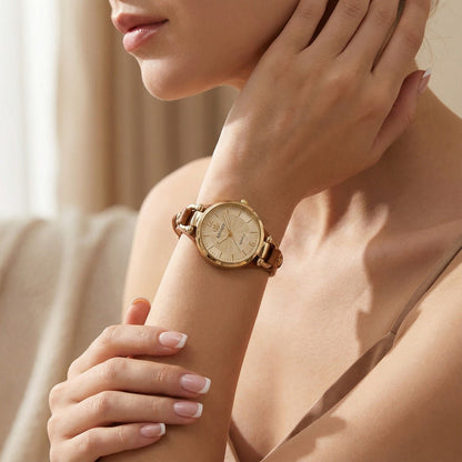 Women’s Elegant Quartz Watch – Classic Analog Wristwatch for Everyday Wear