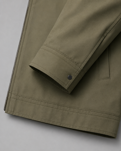 Men's Harrington Jacket - Lightweight Check Lining