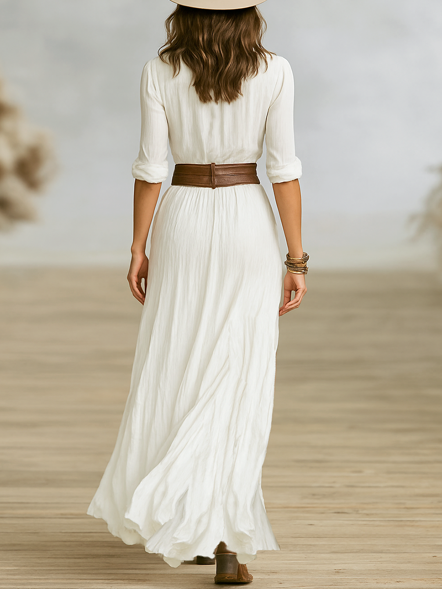 Tazley | Refined Casual Long Dress Women Everyday Fashion