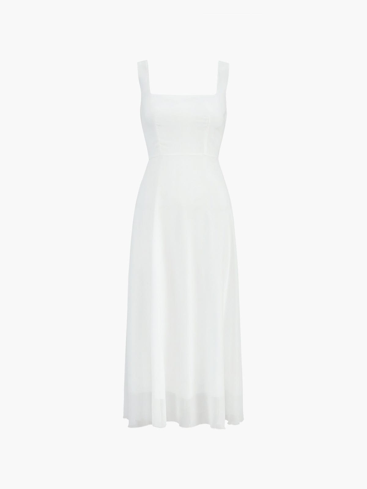 Marcia Collection | Women's Dress with Square Neckline | Flattering A-Line Silhouette for Wedding Guests and Summer Events 2