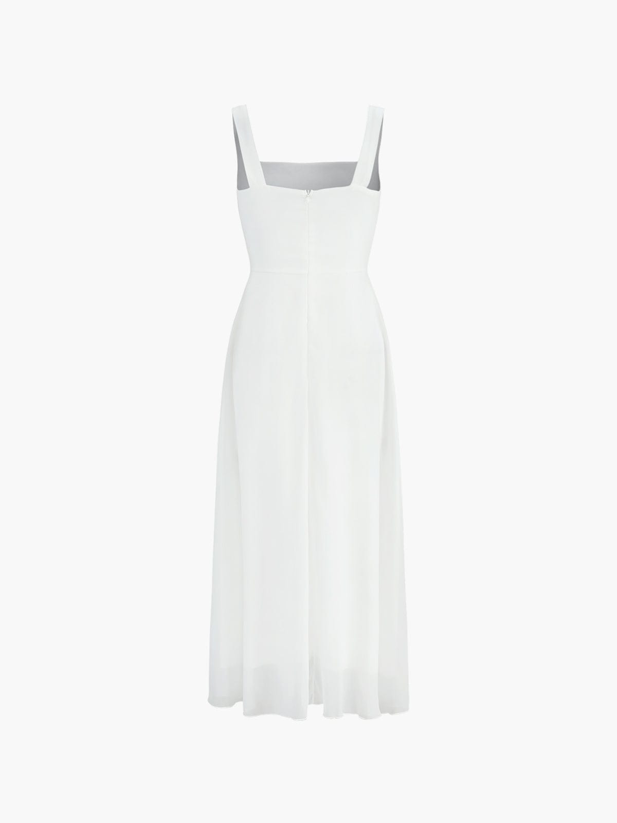 Marcia Collection | Women's Dress with Square Neckline | Flattering A-Line Silhouette for Wedding Guests and Summer Events 3