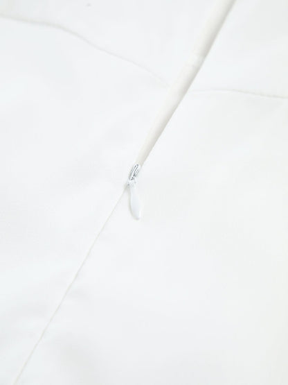 Marcia Collection | Women's Dress with Square Neckline | Flattering A-Line Silhouette for Wedding Guests and Summer Events 4